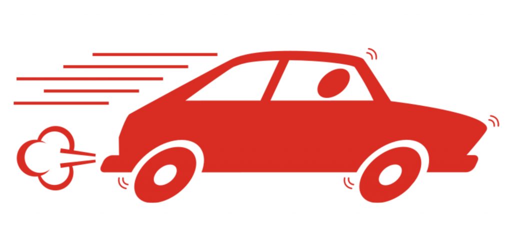 Coche sobre revolucionado asemeja un episodio maníaco del trastorno bipolar