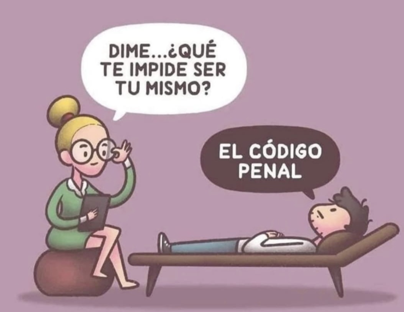 Chiste sobre la psicopatía: rasgos antisociales de personalidad no enfermedad psiquiátrica
