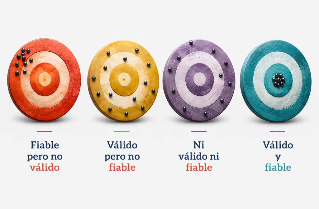 Validez y Fiabilidad.